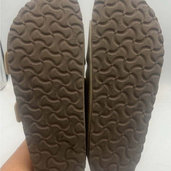 Birkenstock Sandals Womens Size EU39 US 8- 8.5 Slide Birko-Flor Desert Color - Picture 10 of 12